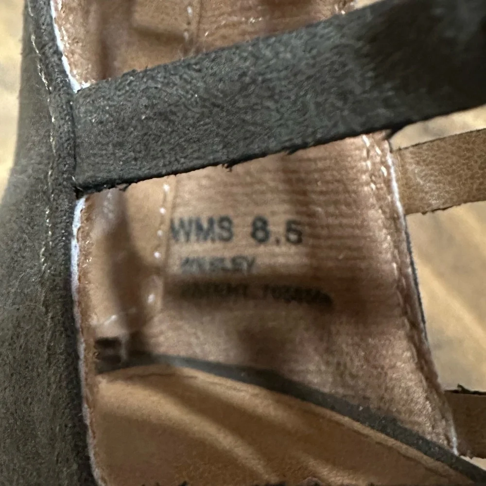 REPORT “Wesley” Studded Caged Heels, Size 8.5
